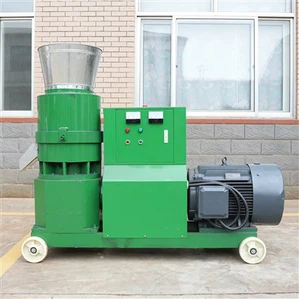 1,2t/klst. Flatdreifingarvél fyrir kögglapressu 45kw